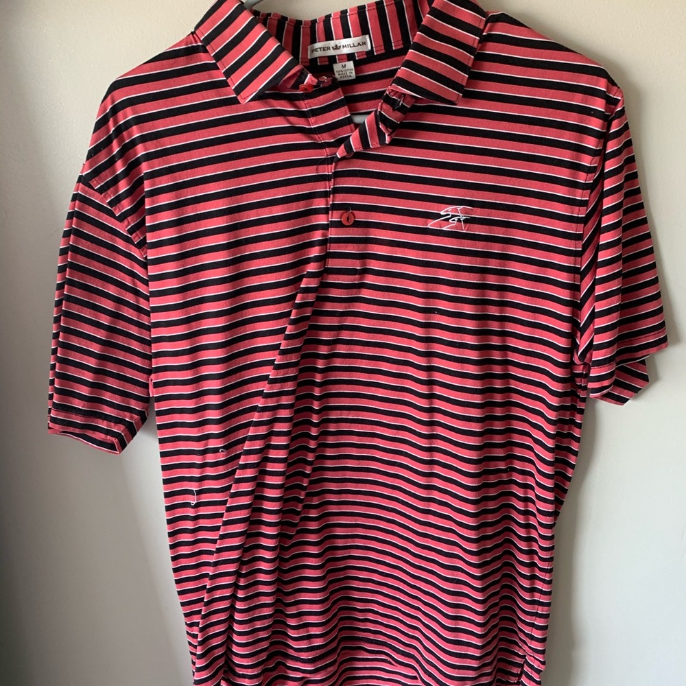 striped polo